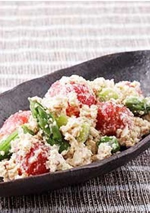 ミニトマトのチーズ白和え-レシピのメイン写真