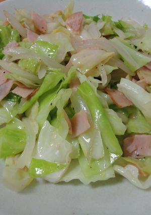 キャベツのにんにくバター-レシピのメイン写真