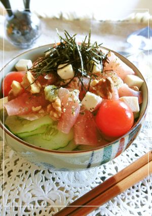 生ハムとクリチのハーブ塩レモン丼-レシピのメイン写真