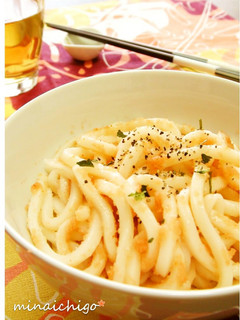 ちゃちゃっと♪明太子うどん-レシピのメイン写真