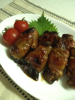 茄子と大葉の豚肉巻き-レシピのメイン写真