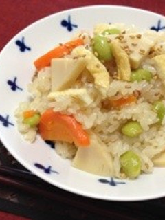 圧力鍋で簡単おこわ♪-レシピのメイン写真