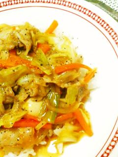 とろ~り☆和風の肉野菜あんかけごはん-レシピのメイン写真