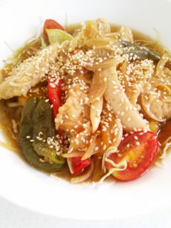 鶏むね肉の南蛮漬け☆サラダ-レシピのメイン写真