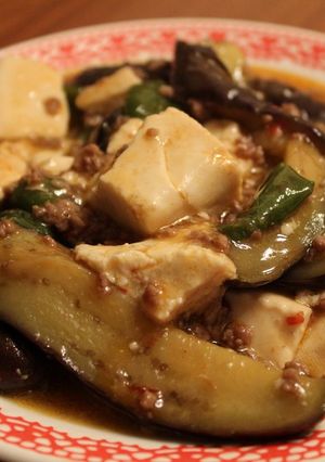 麻婆茄子豆腐！-レシピのメイン写真
