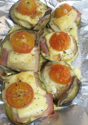 賀茂ナスとトマトのチーズ焼き-レシピのメイン写真