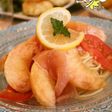 夏季限定☆桃と生ハムとトマトの冷製パスタ