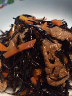 めんつゆで♪ひじき煮-レシピのメイン写真