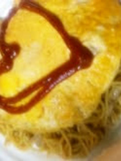 ☆簡単オムそば チーズ入り☆-レシピのメイン写真