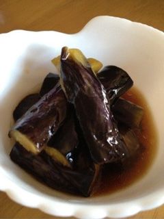 めんつゆで☆美味しい茄子の煮浸し-レシピのメイン写真