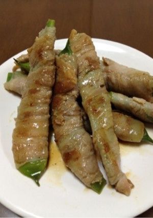 モロッコインゲンの肉巻き照り焼き-レシピのメイン写真