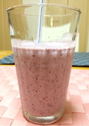ブルーベリーシェイク-レシピのメイン写真