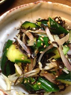 さっぱり♪きゅうりとみょうがの塩昆布和え-レシピのメイン写真