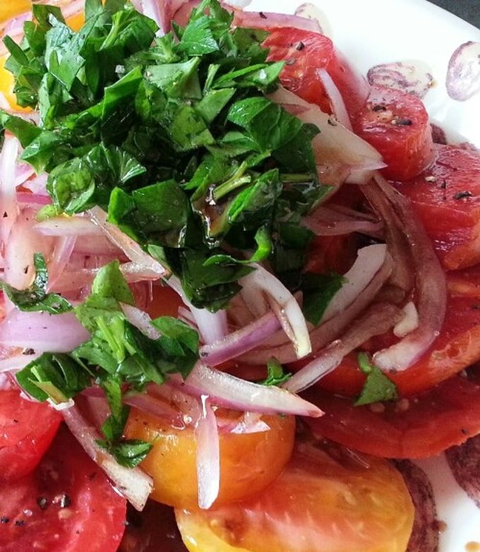 超簡単 トマトサラダ by rynbaskets 【クックパッド】 簡単おいしい