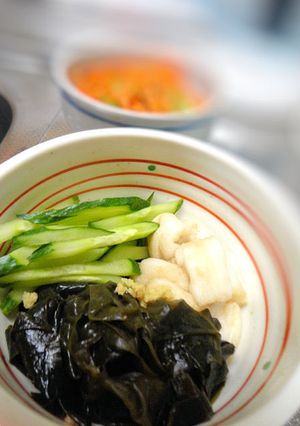 小さな野菜のおかず☆お麩の酢の物-レシピのメイン写真