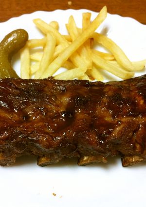 BBQ ベビーバック リブ-レシピのメイン写真