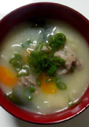 スキム入り豚汁-レシピのメイン写真