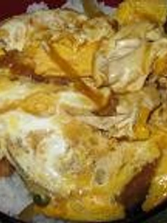 パンで卵丼-レシピのメイン写真