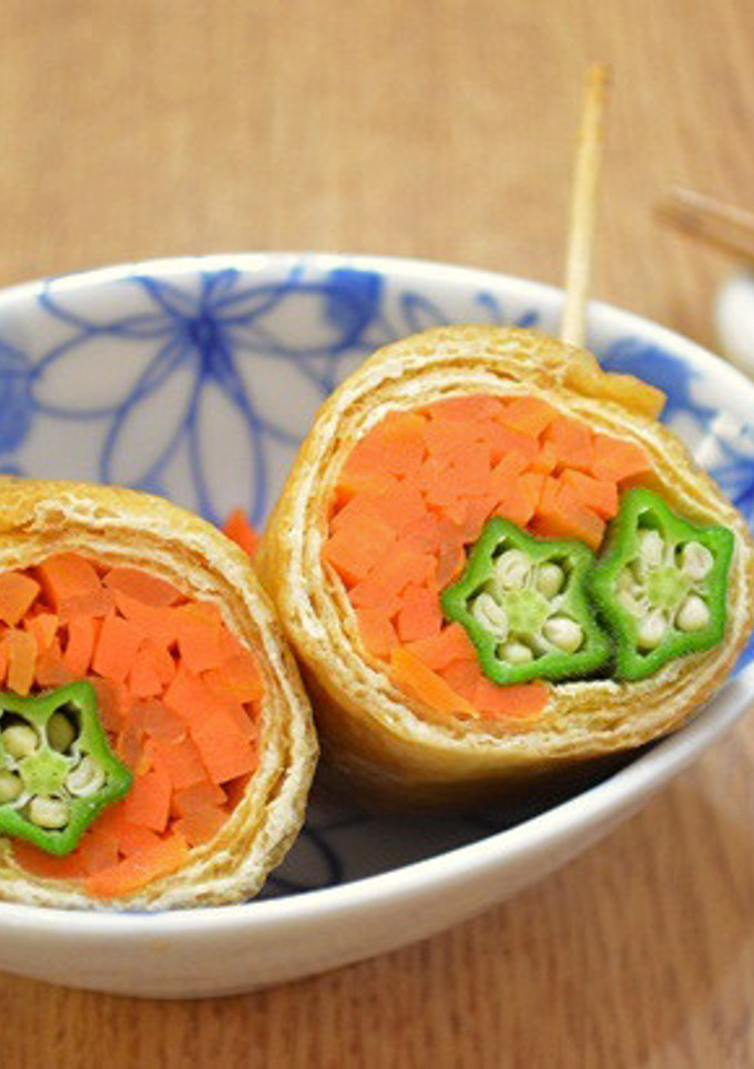 油揚げの野菜巻き甘辛煮-レシピのメイン写真