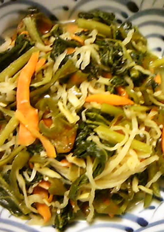 干し野菜と千切り大根の煮しめ-レシピのメイン写真