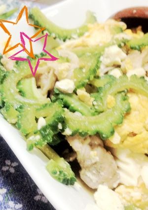 とっても簡単ゴーヤチャンプル!(^^)!-レシピのメイン写真