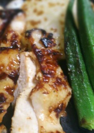 鶏の塩麹焼き野菜添え-レシピのメイン写真