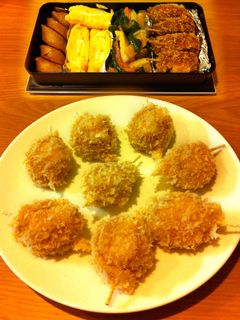 お弁当に◎チーズとちくわのくるくるフライ-レシピのメイン写真