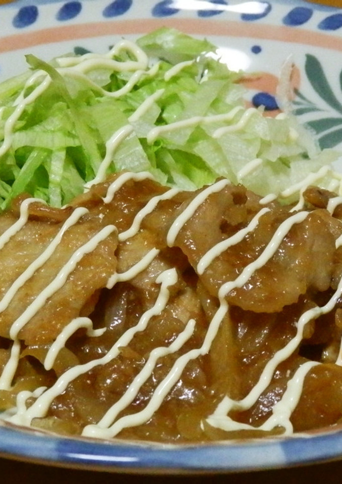 簡単♪うちの生姜焼き-レシピのメイン写真