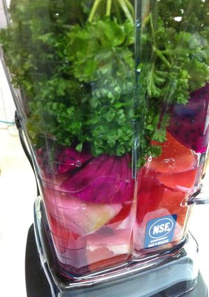Vitamixでグリーンスムージーその4-レシピのメイン写真