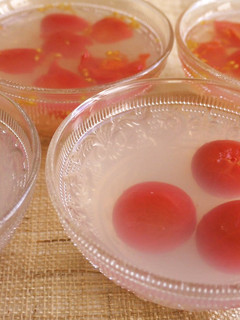 スイーツ♡♥ミニトマト寒天-レシピのメイン写真