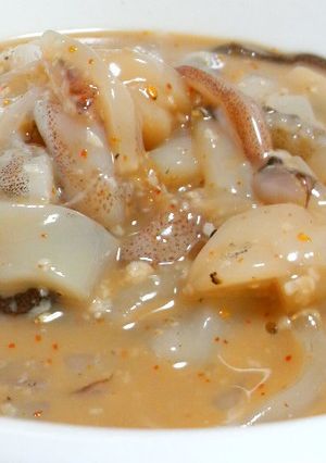 秘密の隠し味♪塩麹で簡単イカの塩辛♪-レシピのメイン写真