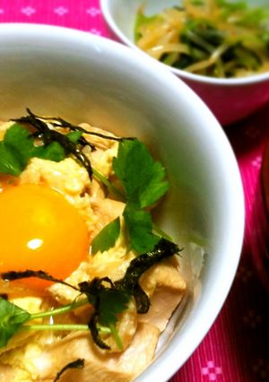 鶏ムネ肉でふっくら親子丼-レシピのメイン写真