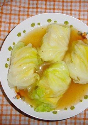 高野豆腐のキャベツ巻き-レシピのメイン写真
