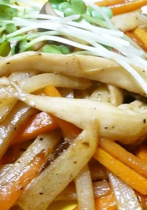 あと１品に☆大根人参エリンギのバター炒め-レシピのメイン写真
