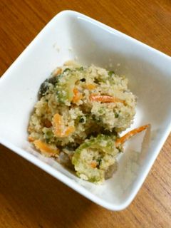 *ゴーヤとおからの炒り煮*-レシピのメイン写真