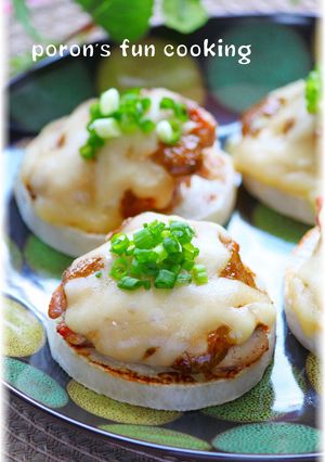 鶏と大根の海苔佃煮チーズ焼き＊わさび風味-レシピのメイン写真
