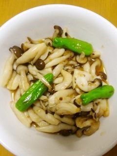 サッパリ焼肉のたれ★しめじ&ししとう炒め-レシピのメイン写真