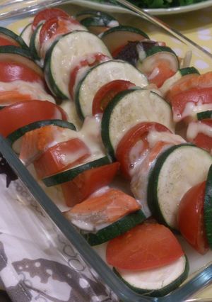 ズッキーニと魚介のホイル焼き☆-レシピのメイン写真