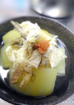さっぱり美味しい☆冬瓜の梅煮-レシピのメイン写真