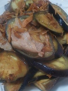 茄子と豚肉の生姜炒め-レシピのメイン写真