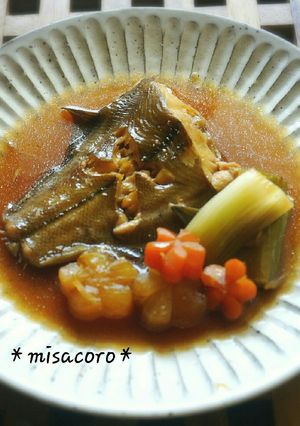 mかれいの煮付け-レシピのメイン写真