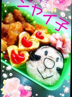 キャラ弁 ジャイコのお弁当 -レシピのメイン写真
