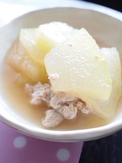 冬瓜と鶏ひき肉の煮物-レシピのメイン写真