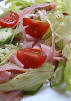 夏野菜のサラダ-レシピのメイン写真