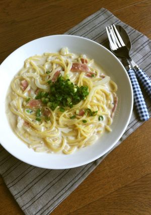 和風明太クリームパスタ♪-レシピのメイン写真
