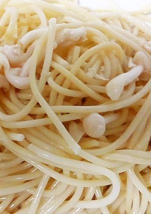 レンジで簡単！きのこの冷製パスタ-レシピのメイン写真