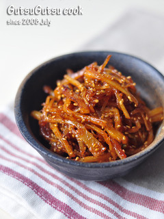 韓国料理:イカ珍味炒めオジンオチェボクム-レシピのメイン写真