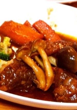 牛肉の赤ワイン煮-レシピのメイン写真