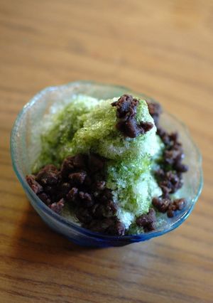 宇治金時(抹茶シロップ)-レシピのメイン写真