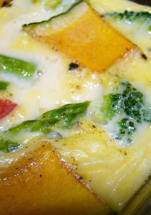 野菜のスフレ-レシピのメイン写真